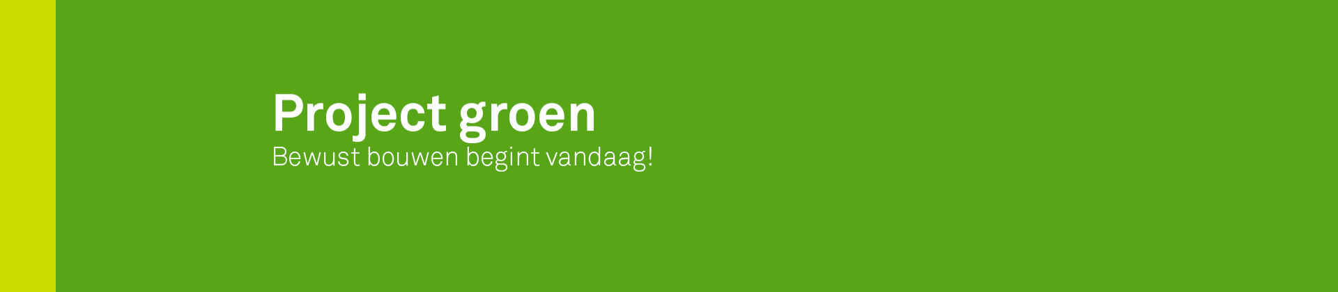 Project groen