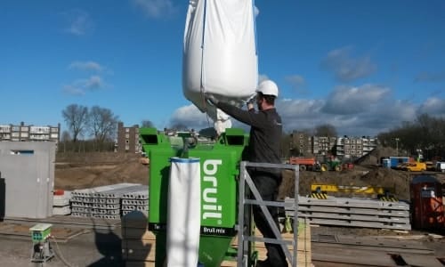 Bruil silo met modulair veiligheidsdek goed ontvangen op Bouwplaats