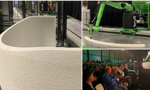 Opening Bruil Prefab Printing nieuwe stap 3D beton printen in de bouw