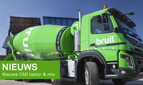 Nieuwe CAO Bruil beton & mix