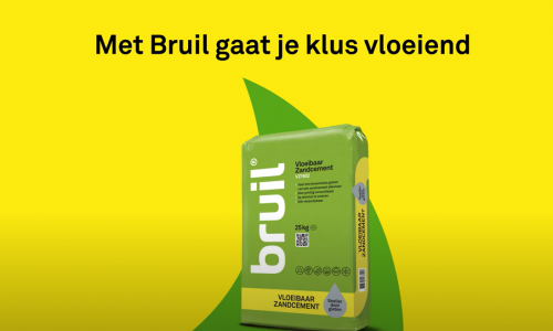 NIEUW! Bruil vloeibaar zandcement